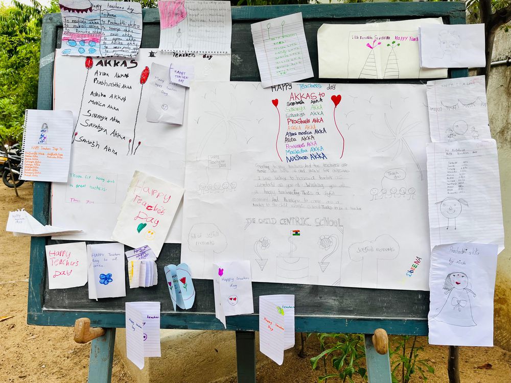 A celebration at Mango Woods School