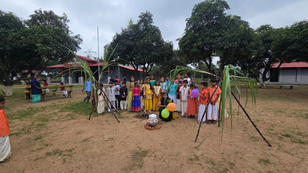 A celebration at Mango Woods School