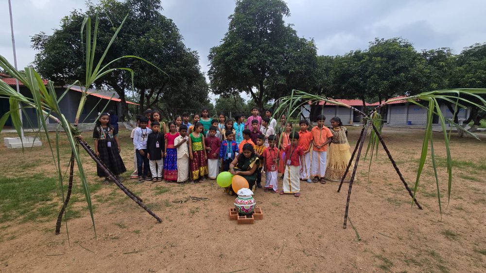 A celebration at Mango Woods School