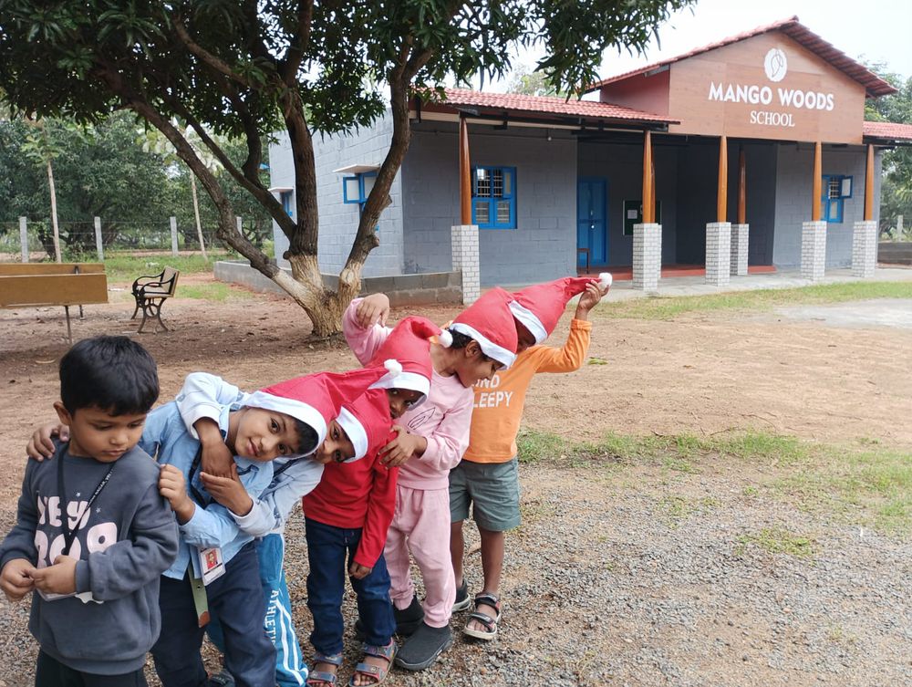 A celebration at Mango Woods School
