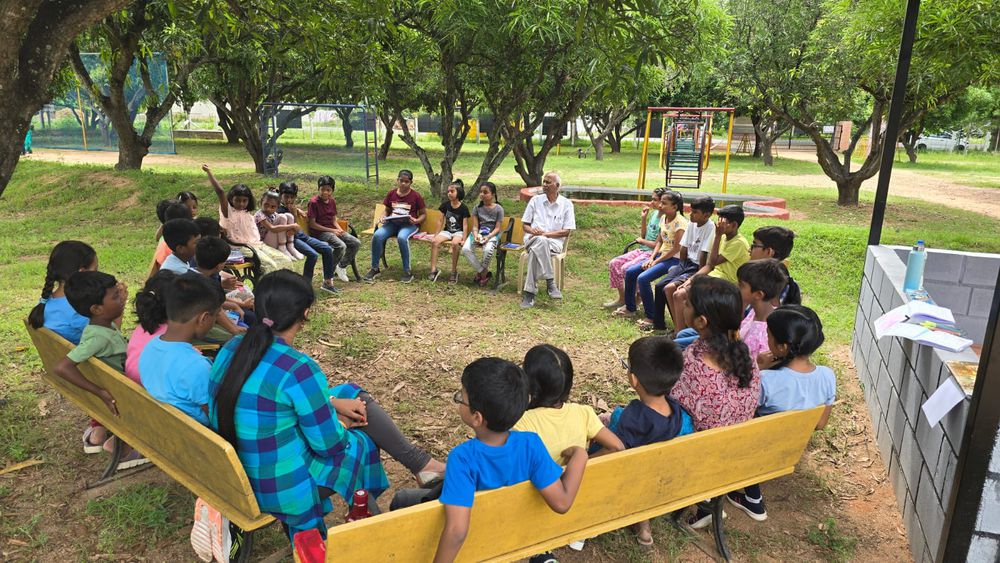 Circle time and seminar sessions at Mango Woods School
