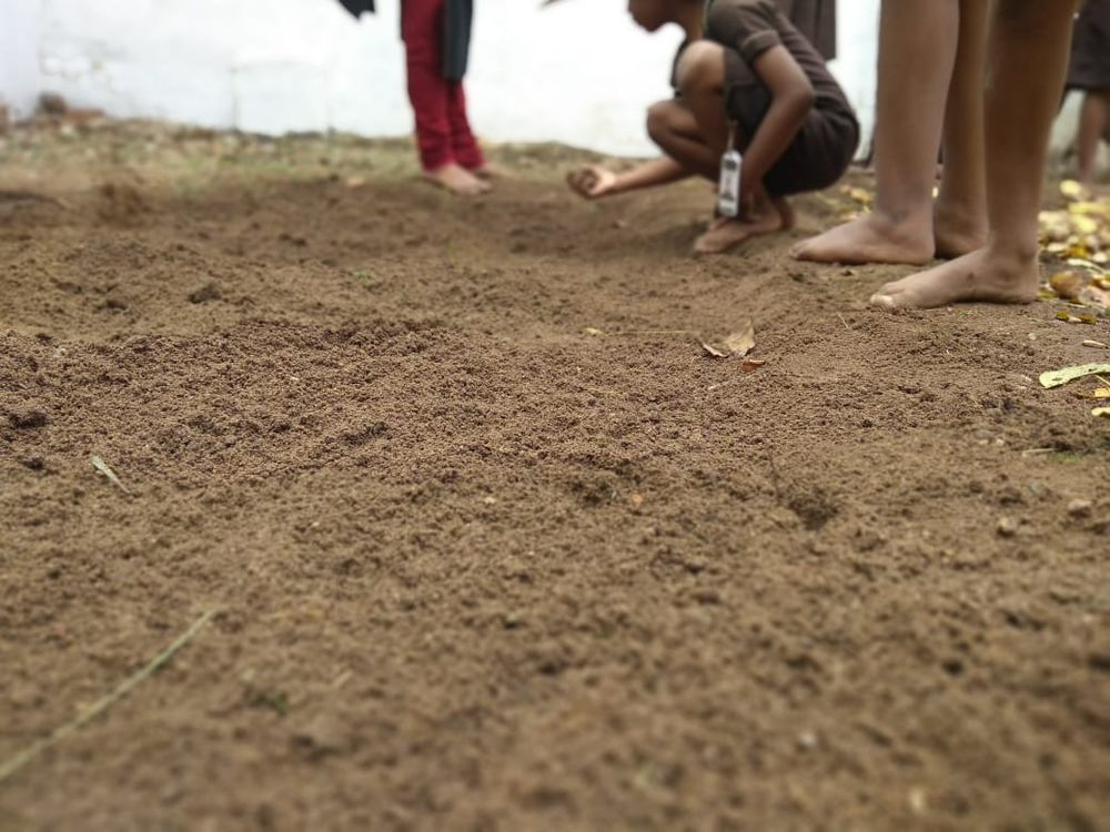Children of all ages learning together at Mango Woods School