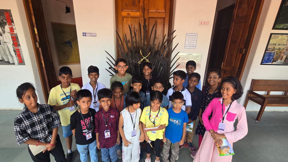 Children of all ages learning together at Mango Woods School