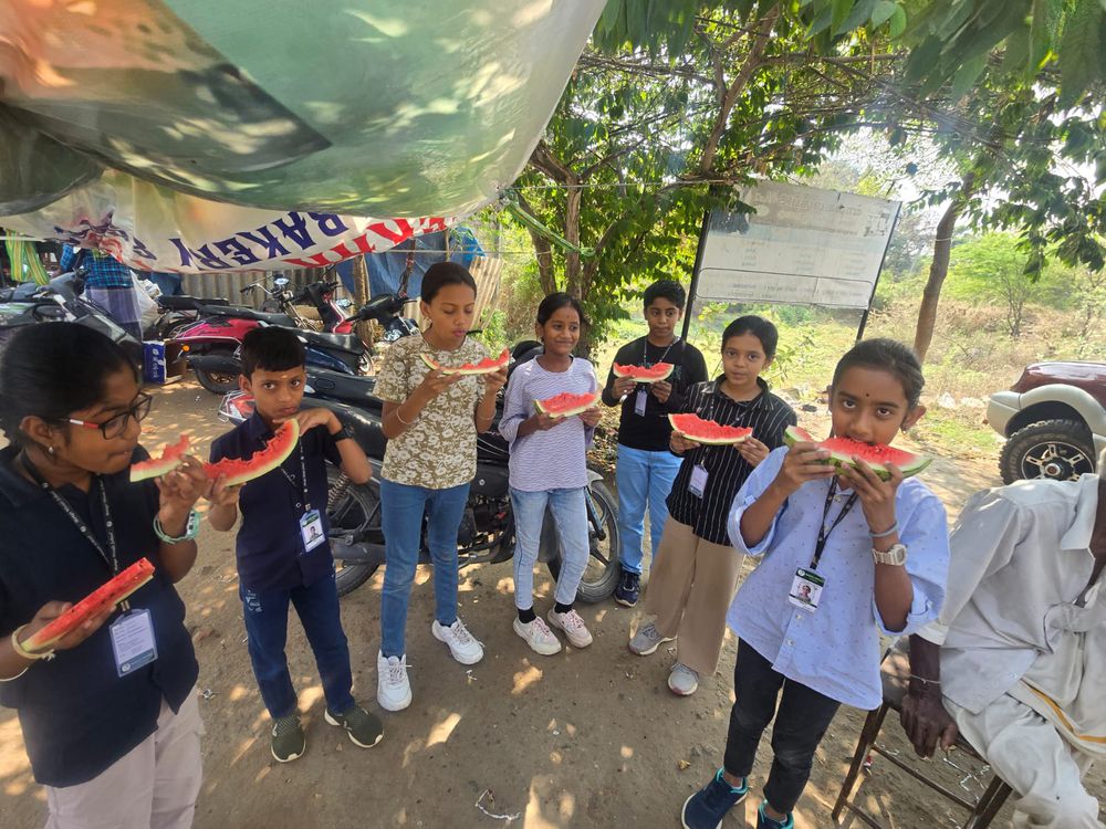 Children of all ages learning together at Mango Woods School