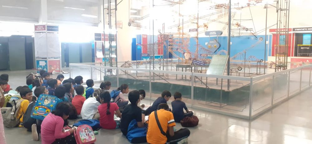 Children of all ages learning together at Mango Woods School